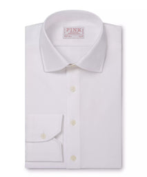 White Slim Fit Royal Twill Formal Shirt