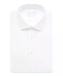 White Classic Fit Royal Twill Formal Shirt